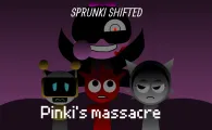 Sprunki Shifted Pinki's massacre