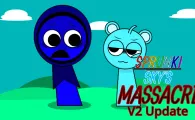 Sprunkibox - Sky's MASSACRE: An Intense Sprunki Adventure